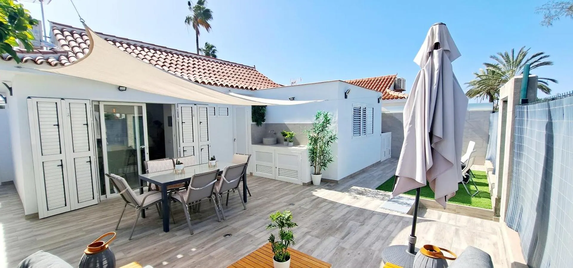 アパート Paraiso En Maspalomas, Bonito Y Moderno Bungalow